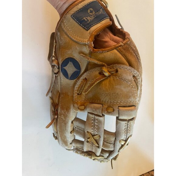 Spaulding Leather Jim Rice Pro Model Baseball Glove. Tan Brown. RHT 12.5” - Picture 6 of 8